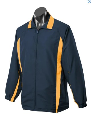 Kids Eureka Jacket-Navy/Gold:Navy/Gold
